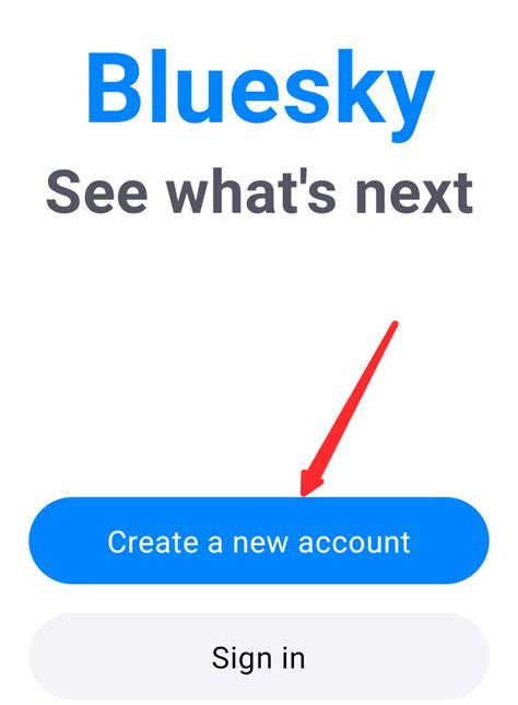 bluesky sign in.
